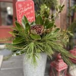 Small Porch Planter in a Sap Bucket