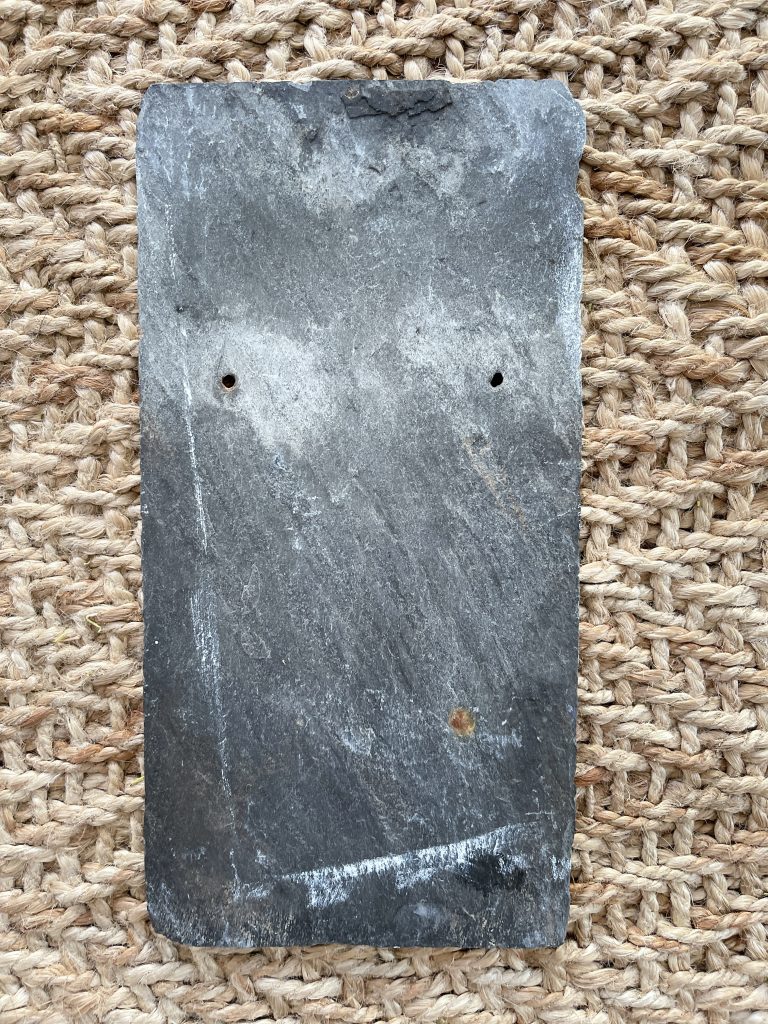 piece of slate shingle