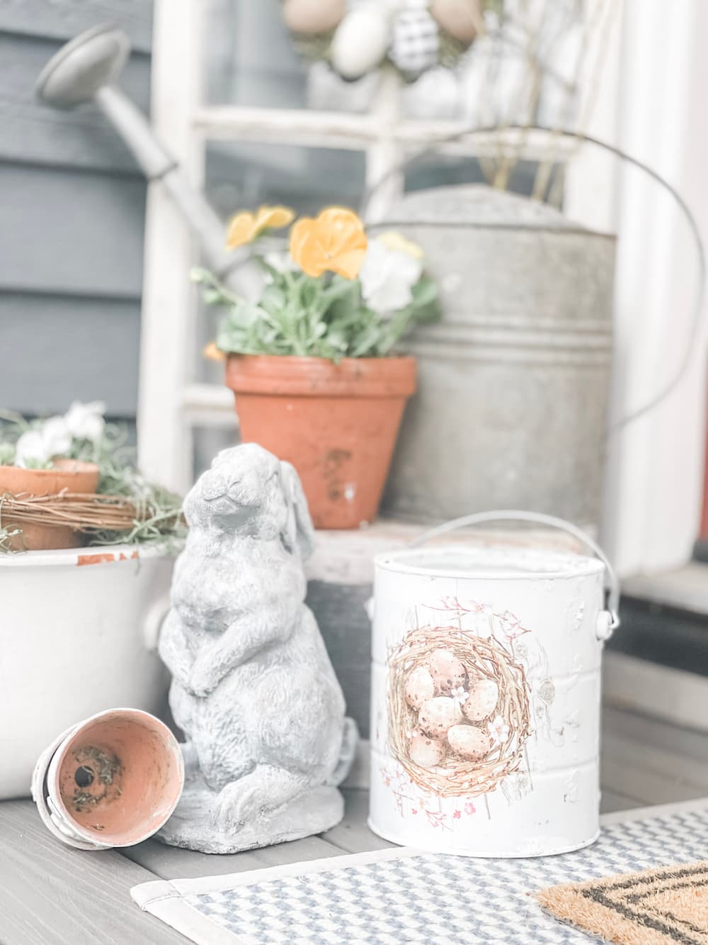 HOW TO MAKE AN OLD PAINT CAN A PLANTER Saved from Salvage