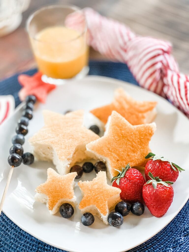 star shaped pancakes