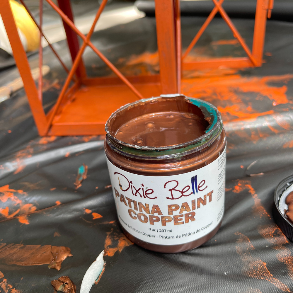 DIY - HOW TO CREATE A COPPER PATINA PAINT EFFECT - STEP BY STEP