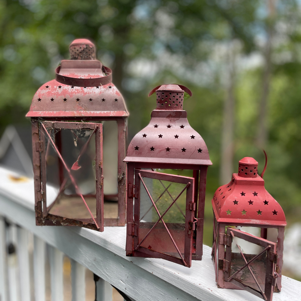 HOW TO MAKE EASY COPPER PATINA LANTERNS - Saved from Salvage