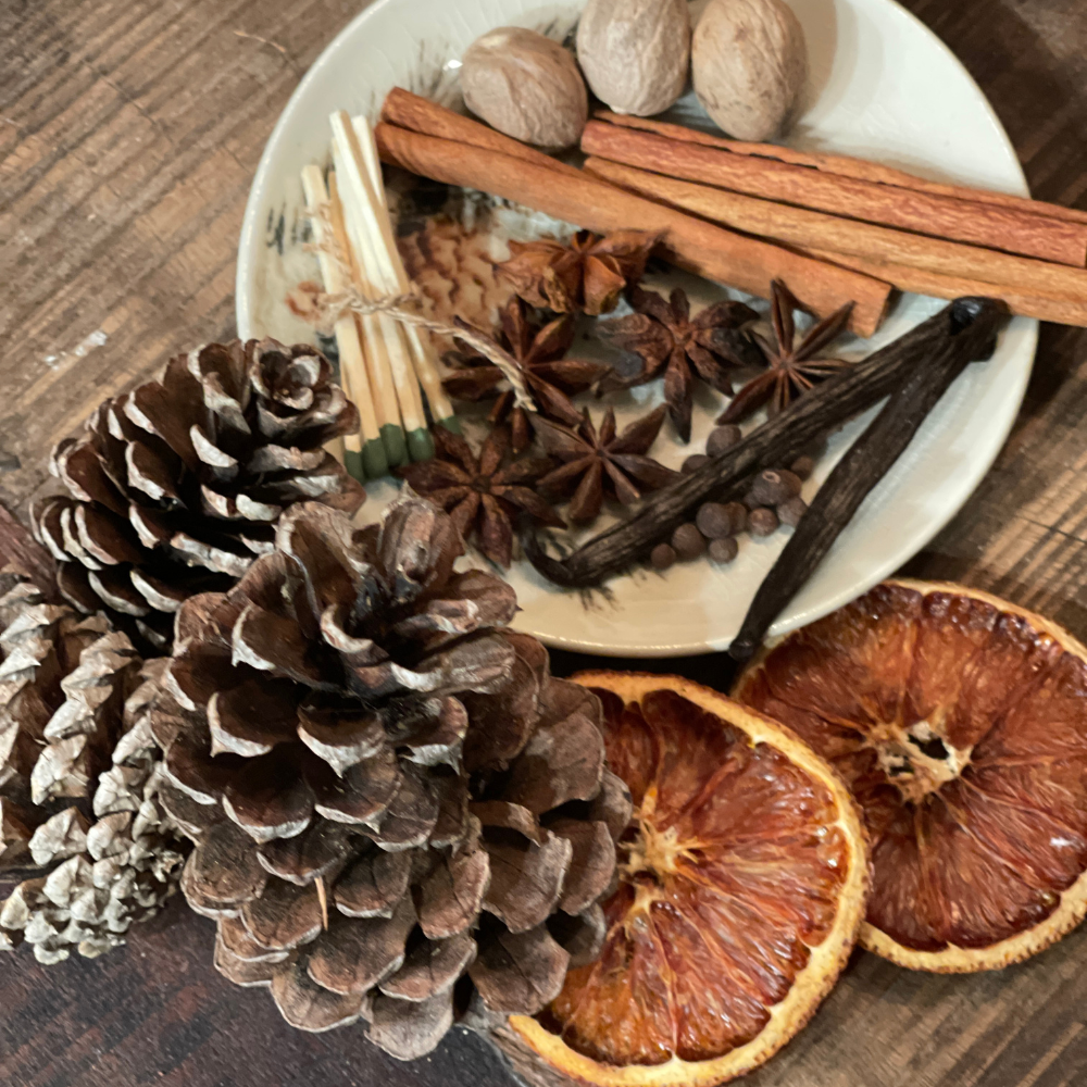 DIY HAND DIPPED PINECONE FIRE STARTERS